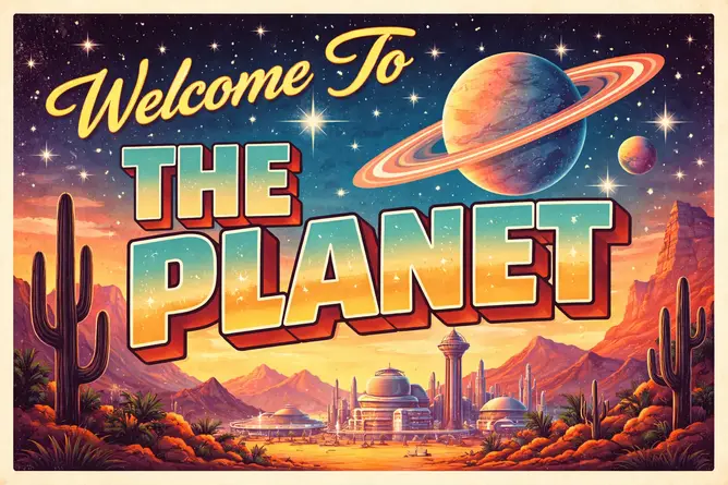 Welcome Postcard